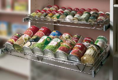 Spice Can Rack - Chrome